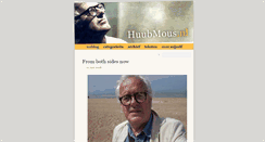 Desktop Screenshot of huubmous.nl