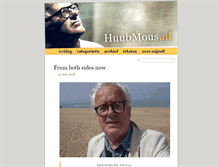 Tablet Screenshot of huubmous.nl